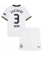 Borussia Dortmund Waldemar Anton #3 Tredjedraktsett Barn 2024-25 Korte ermer (+ bukser)